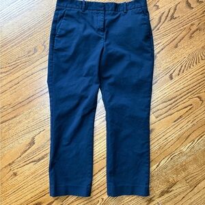 GAP Tailored Crop Navy Blue Ankle Pants